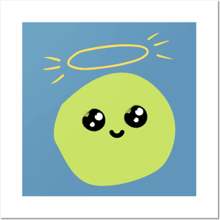 Cute pea friend Posters and Art